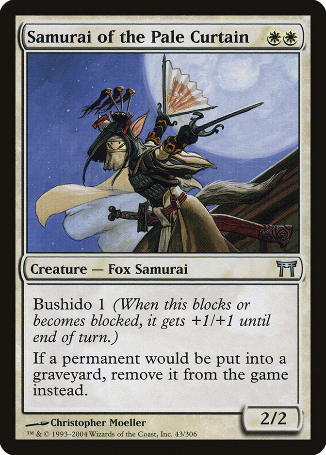 Samurai of the Pale Curtain [Champions of Kamigawa] | Local Legends