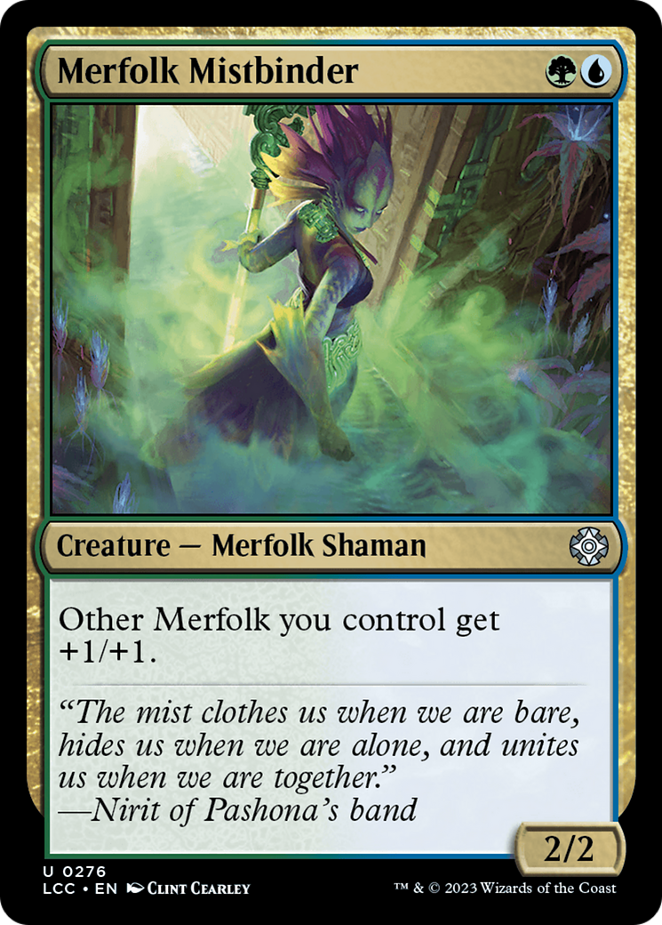 Merfolk Mistbinder [The Lost Caverns of Ixalan Commander] | Golgari Games