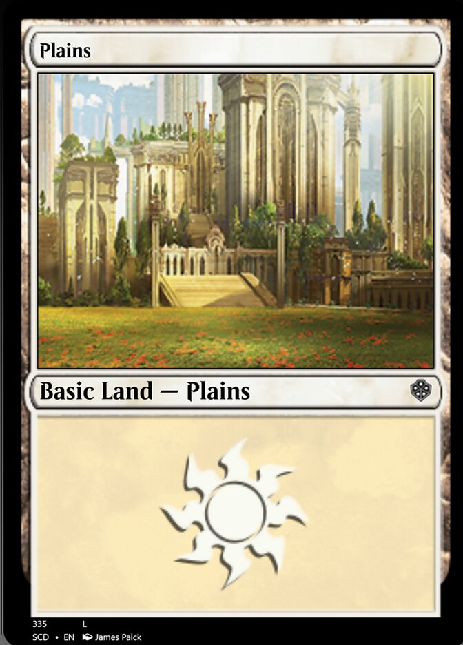 Plains (335) [Starter Commander Decks] | Golgari Games