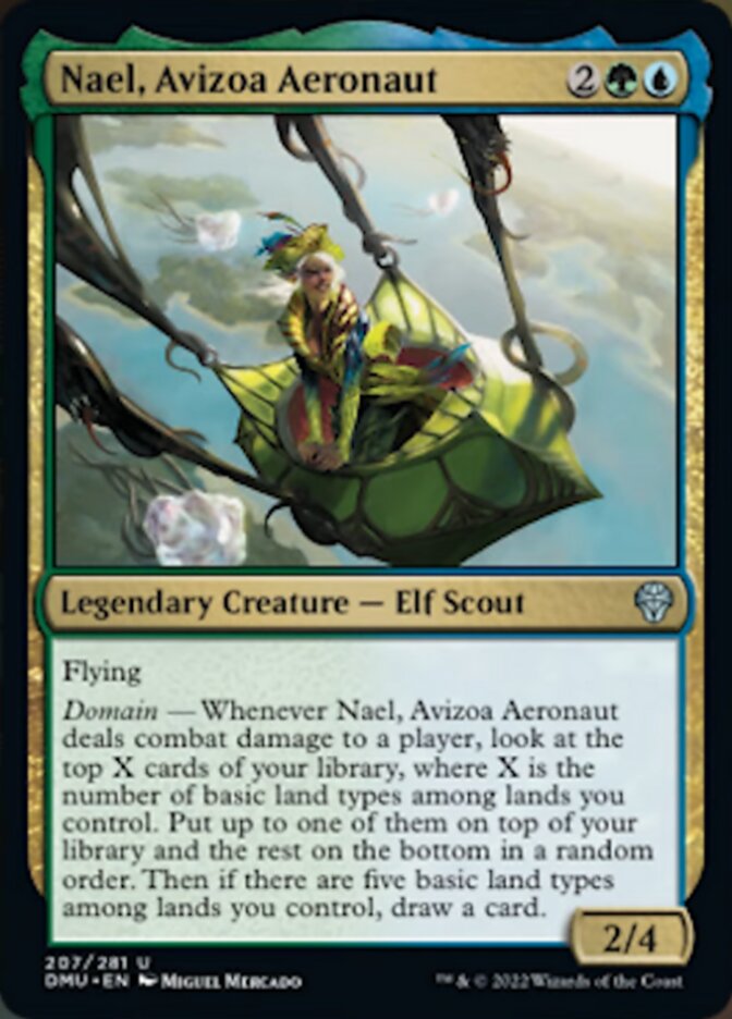 Nael, Avizoa Aeronaut [Dominaria United] | Golgari Games