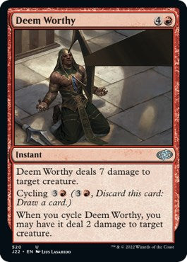 Deem Worthy [Jumpstart 2022] | Local Legends