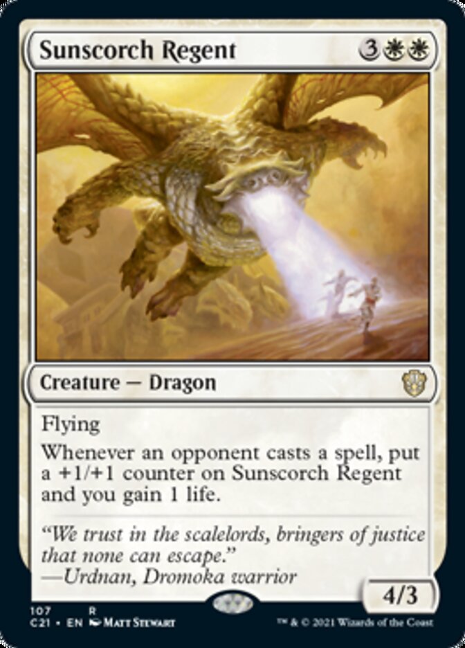 Sunscorch Regent [Commander 2021] | Local Legends