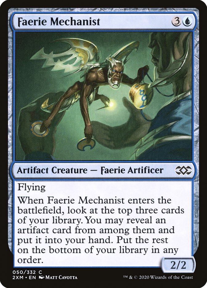 Faerie Mechanist [Double Masters] | Local Legends