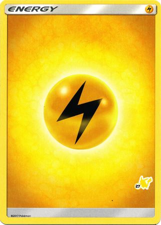 Lightning Energy (Pikachu Stamp #27) [Battle Academy 2020] | Local Legends