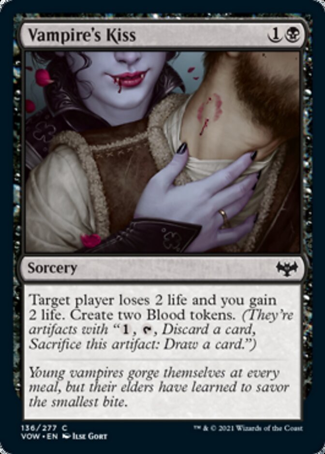 Vampire's Kiss [Innistrad: Crimson Vow] | Golgari Games