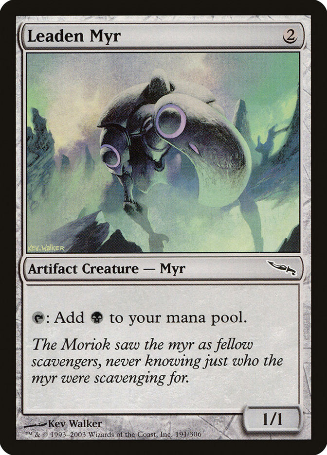 Leaden Myr [Mirrodin] | Local Legends