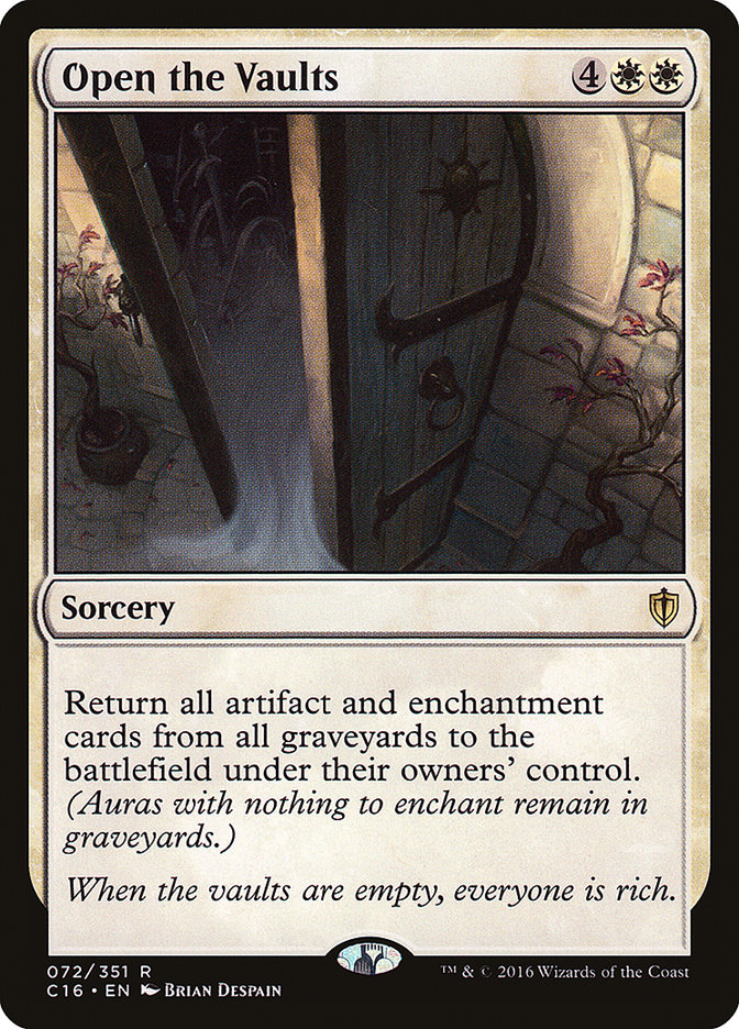 Open the Vaults [Commander 2016] | Local Legends