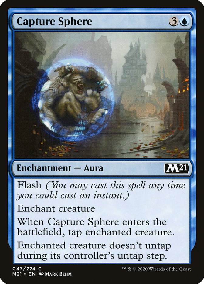 Capture Sphere [Core Set 2021] | Golgari Games