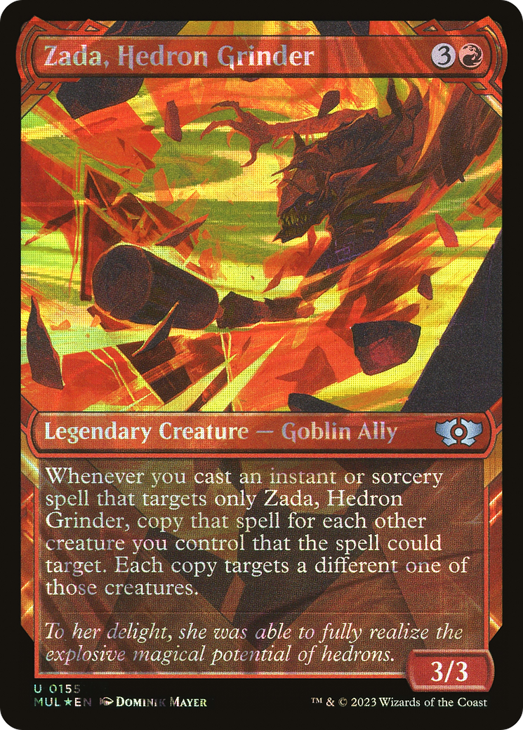 Zada, Hedron Grinder (Halo Foil) [Multiverse Legends] | Local Legends