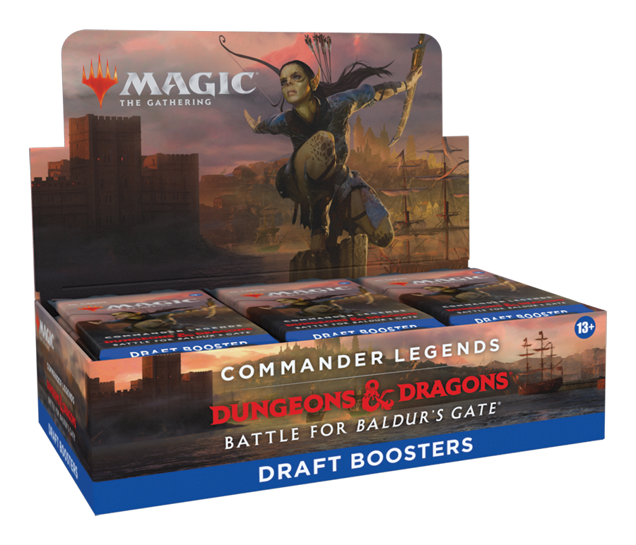 Commander Legends: Battle for Baldur's Gate - Draft Booster Case | Local Legends