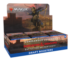 Commander Legends: Battle for Baldur's Gate - Draft Booster Case | Local Legends