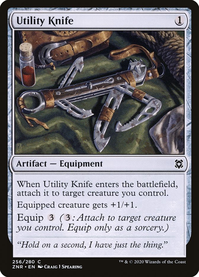 Utility Knife [Zendikar Rising] | Local Legends