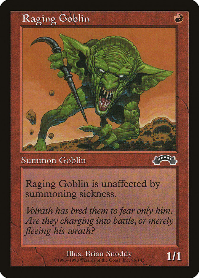 Raging Goblin [Exodus] | Golgari Games