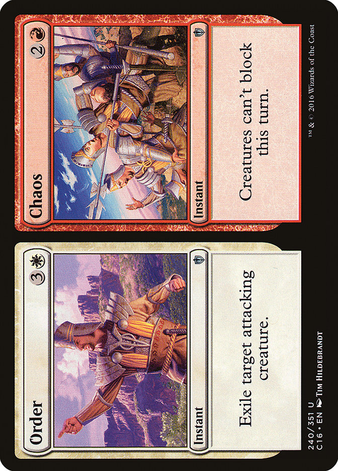 Order // Chaos [Commander 2016] | Local Legends