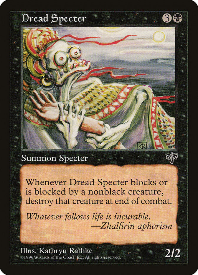 Dread Specter [Mirage] | Golgari Games