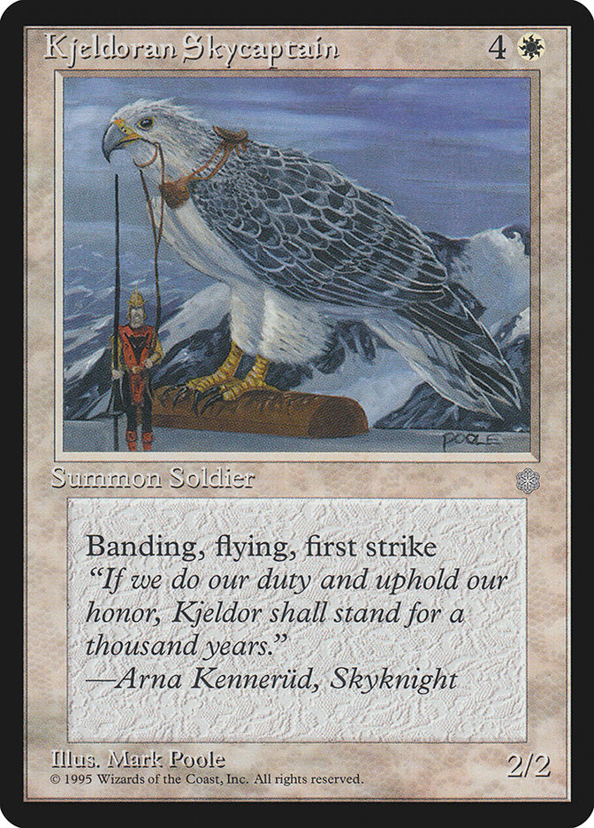 Kjeldoran Skycaptain [Ice Age] | Local Legends