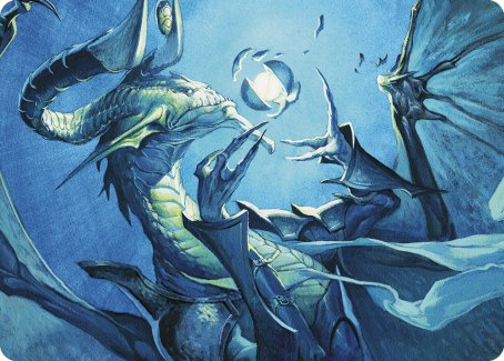 Deep Analysis Art Card [Commander Masters Art Series] | Local Legends