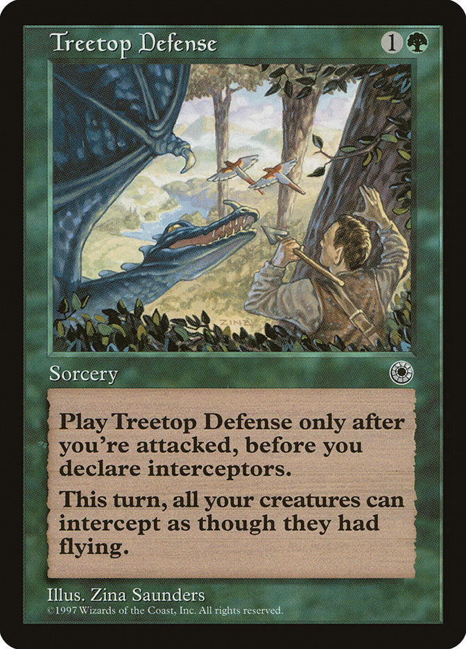 Treetop Defense [Portal] | Golgari Games