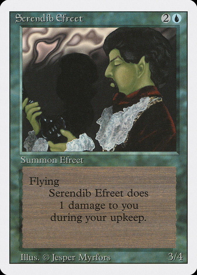 Serendib Efreet [Revised Edition] | Golgari Games