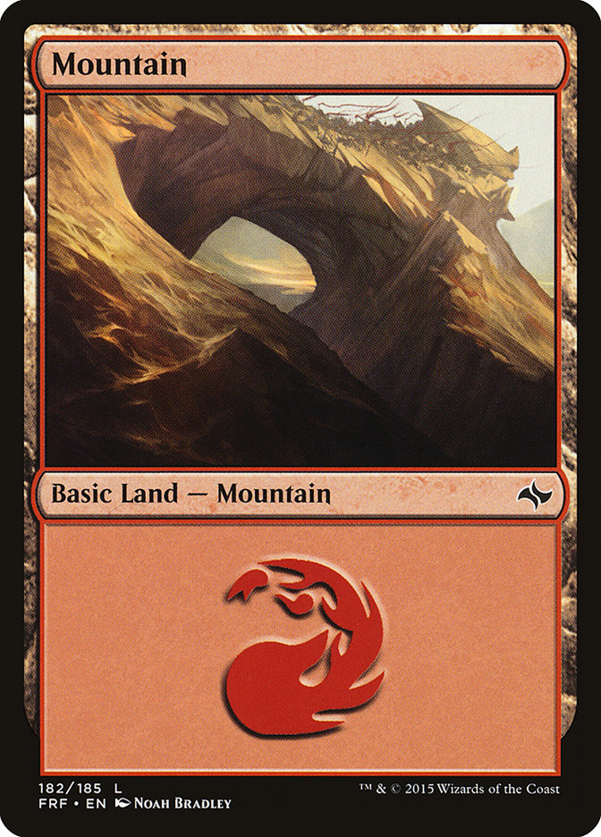 Mountain (182) [Fate Reforged] | Local Legends