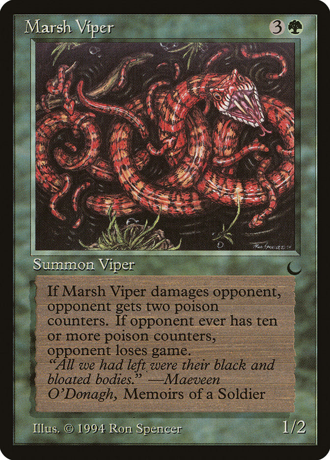 Marsh Viper [The Dark] | Golgari Games