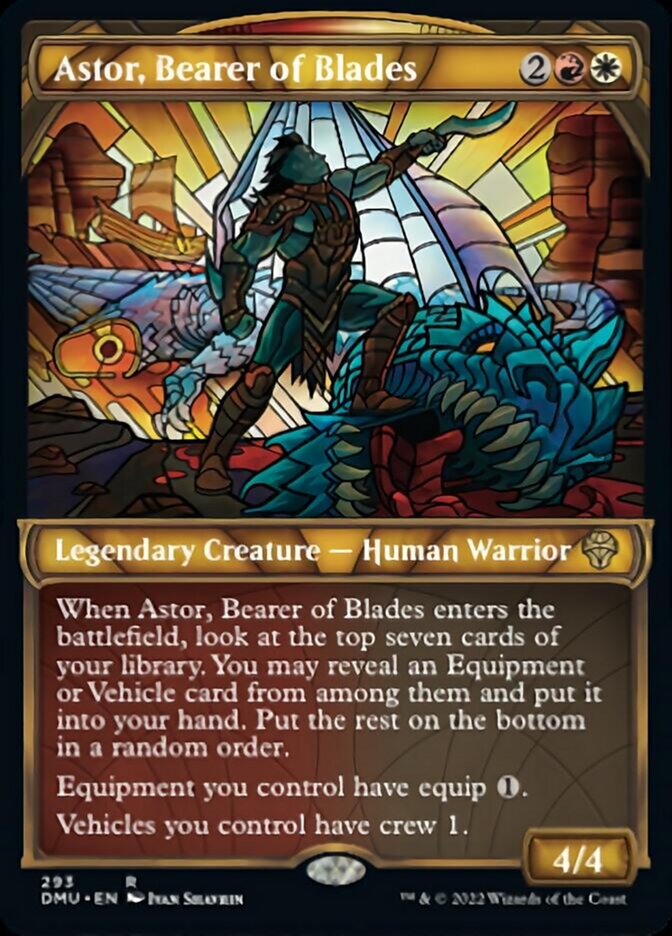 Astor, Bearer of Blades (Showcase) [Dominaria United] | Local Legends
