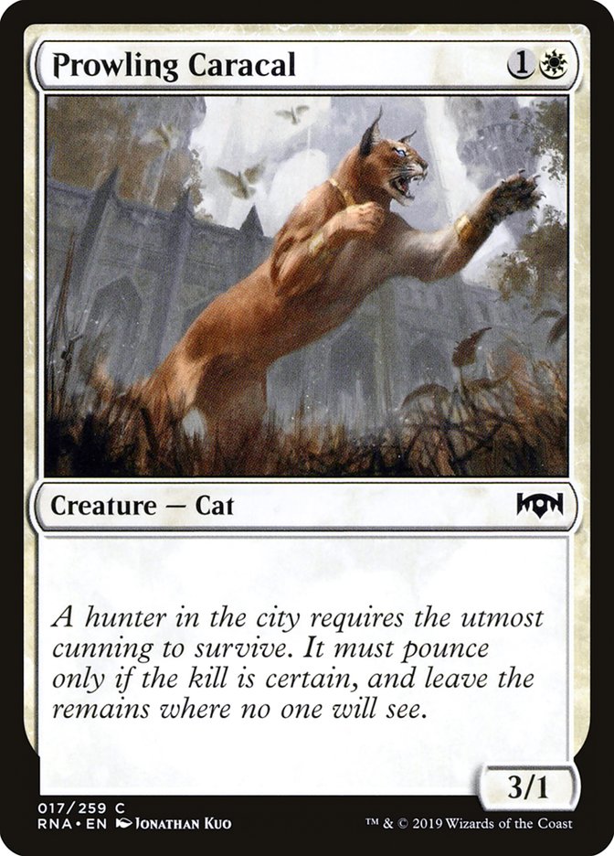 Prowling Caracal [Ravnica Allegiance] | Golgari Games