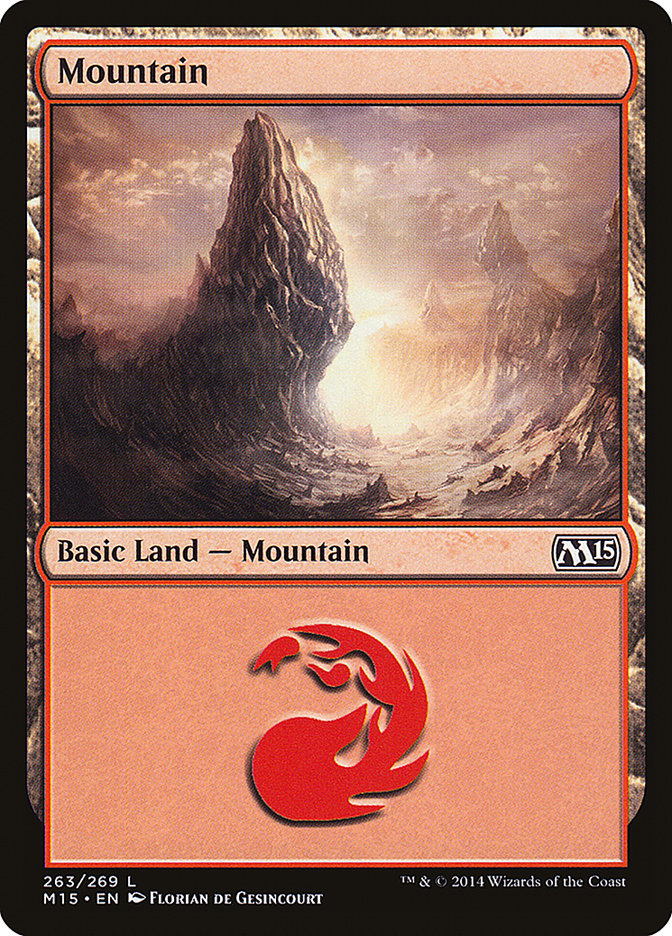 Mountain (263) [Magic 2015] | Golgari Games