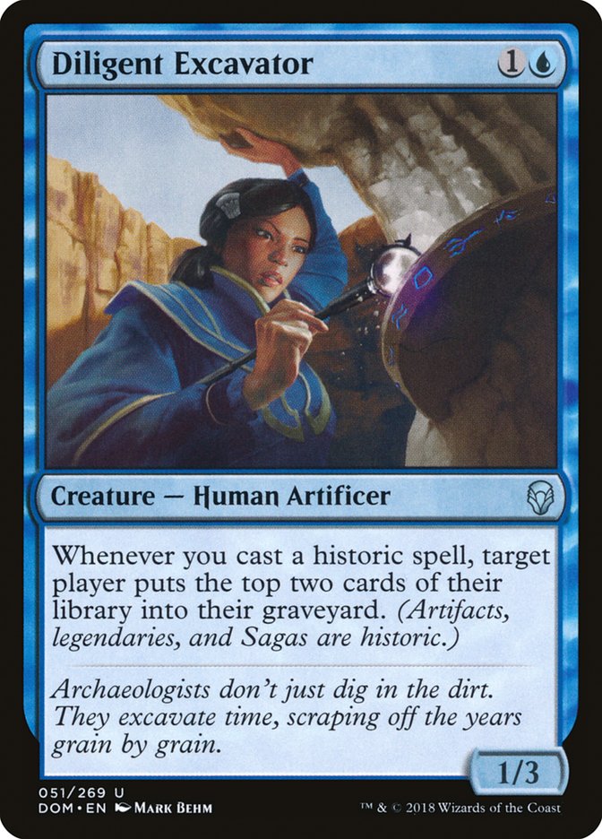 Diligent Excavator [Dominaria] | Local Legends