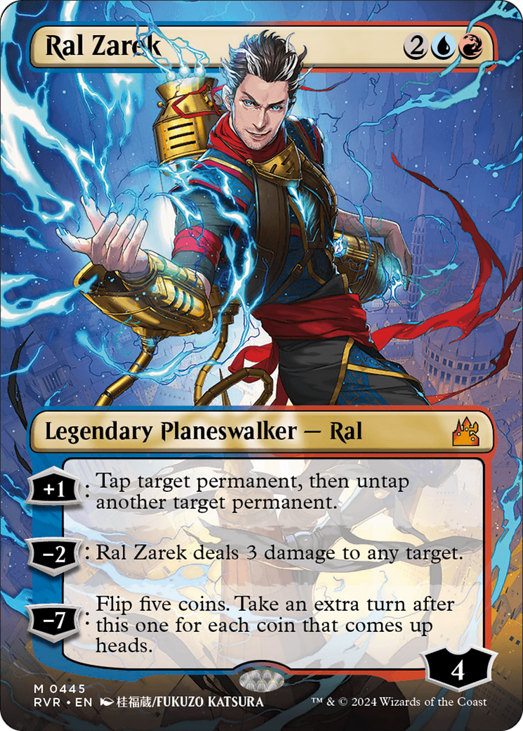 Ral Zarek (Anime Borderless) [Ravnica Remastered] | Local Legends