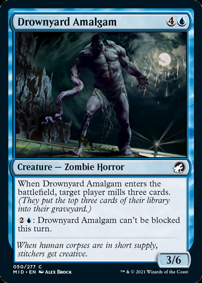 Drownyard Amalgam [Innistrad: Midnight Hunt] | Golgari Games