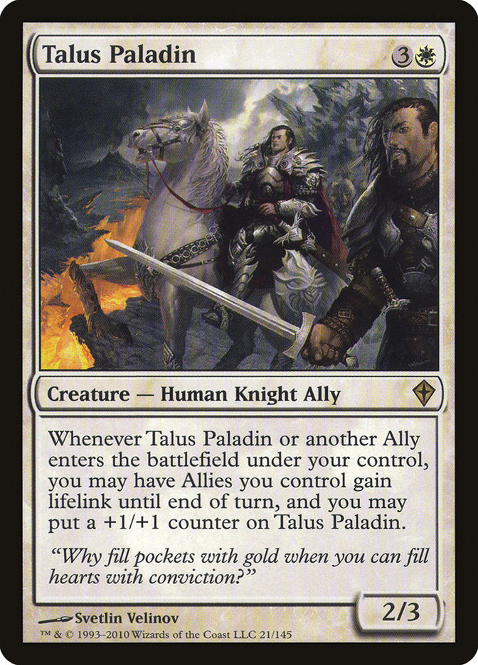 Talus Paladin [Worldwake] | Local Legends