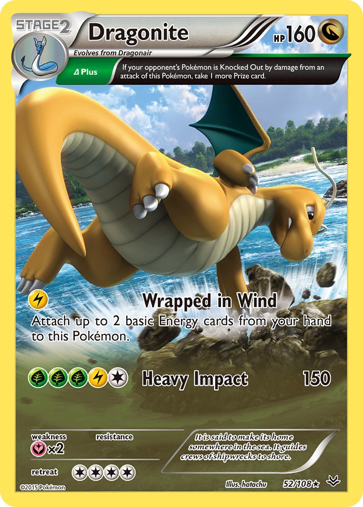 Dragonite (52/108) (Theme Deck Exclusive) [XY: Roaring Skies] | Golgari Games