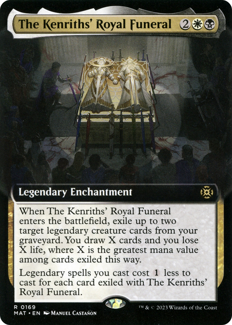 The Kenriths' Royal Funeral (Extended Art) [March of the Machine: The Aftermath] | Golgari Games