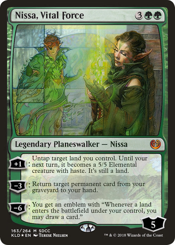 Nissa, Vital Force [San Diego Comic-Con 2018] | Golgari Games