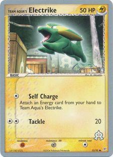 Team Aqua's Electrike (53/95) (Blaziken Tech - Chris Fulop) [World Championships 2004] | Golgari Games