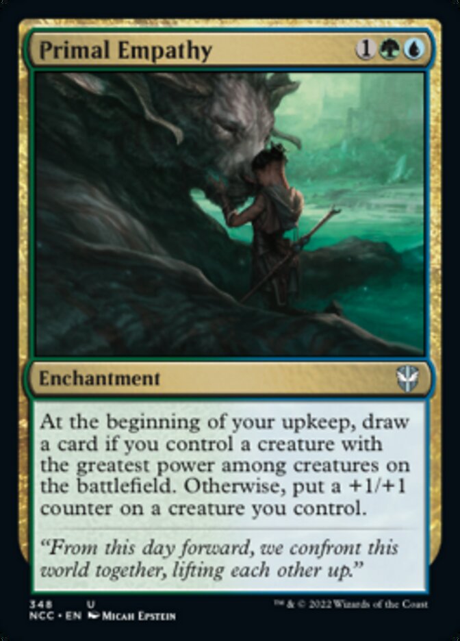Primal Empathy [Streets of New Capenna Commander] | Local Legends