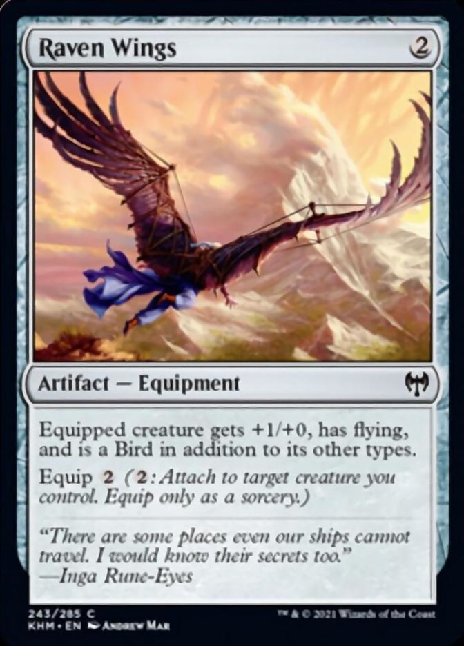 Raven Wings [Kaldheim] | Local Legends
