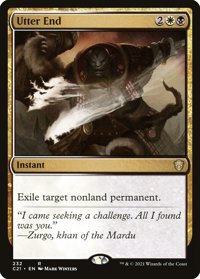 Utter End [Commander 2021] | Local Legends