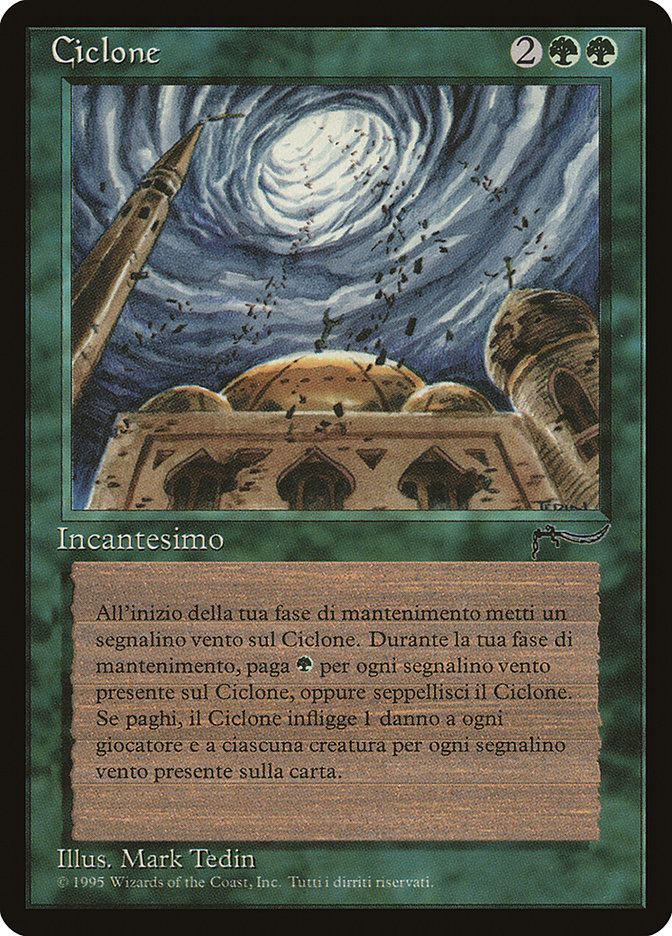 Cyclone (Italian) - "Ciclone" [Rinascimento] | Golgari Games