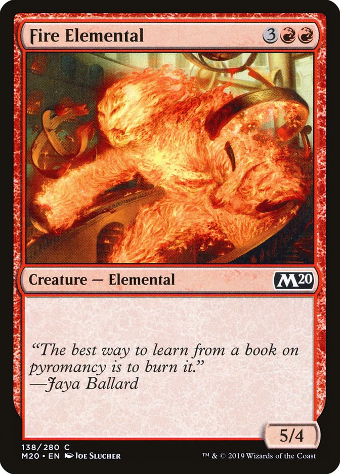 Fire Elemental [Core Set 2020] | Local Legends