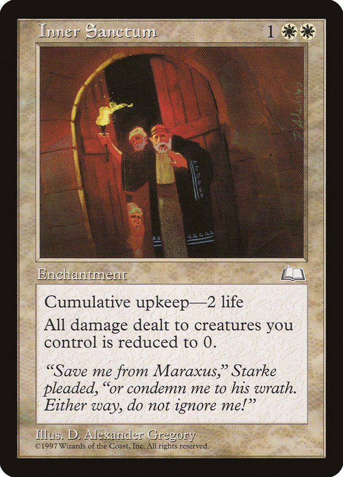 Inner Sanctum [Weatherlight] | Local Legends