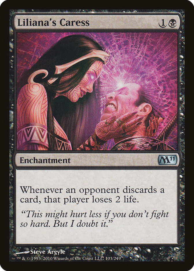 Liliana's Caress [Magic 2011] | Local Legends