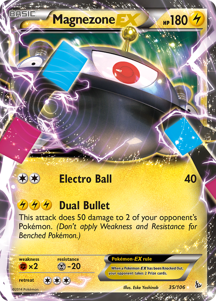 Magnezone EX (35/106) [XY: Flashfire] | Golgari Games