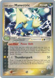 Team Aqua's Manectric (4/95) (Blaziken Tech - Chris Fulop) [World Championships 2004] | Golgari Games