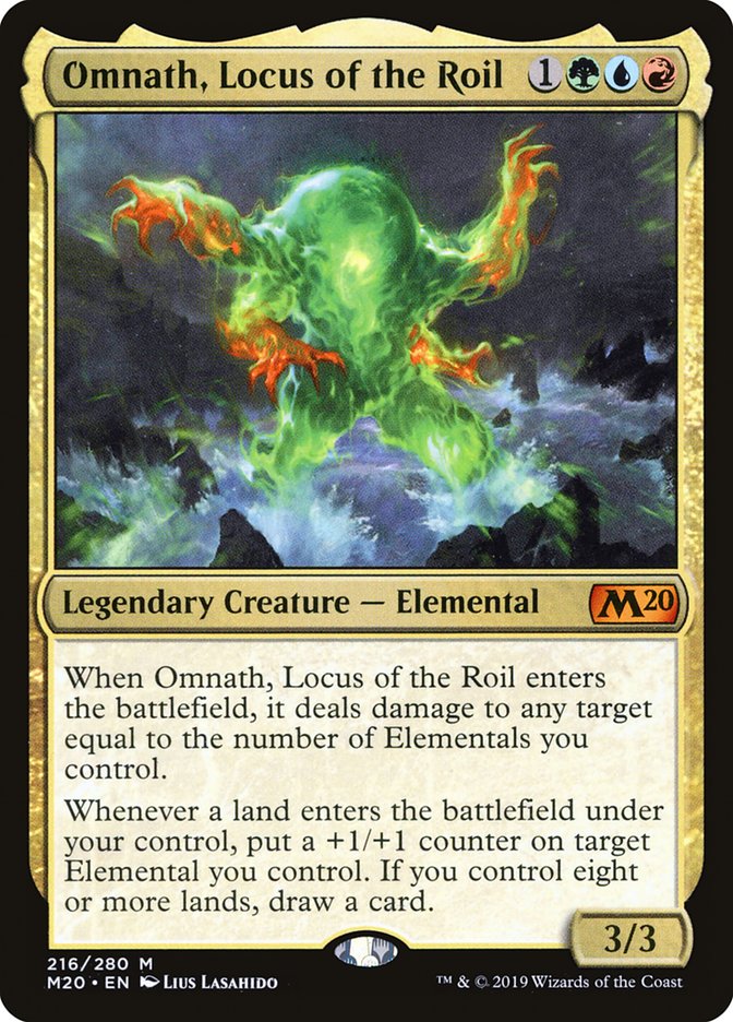Omnath, Locus of the Roil [Core Set 2020] | Local Legends