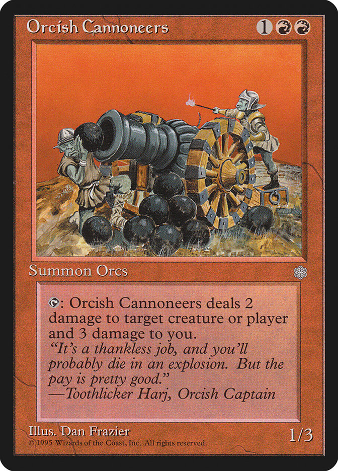 Orcish Cannoneers [Ice Age] | Local Legends