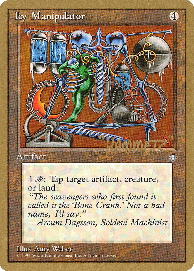 Icy Manipulator (Shawn "Hammer" Regnier) [Pro Tour Collector Set] | Local Legends