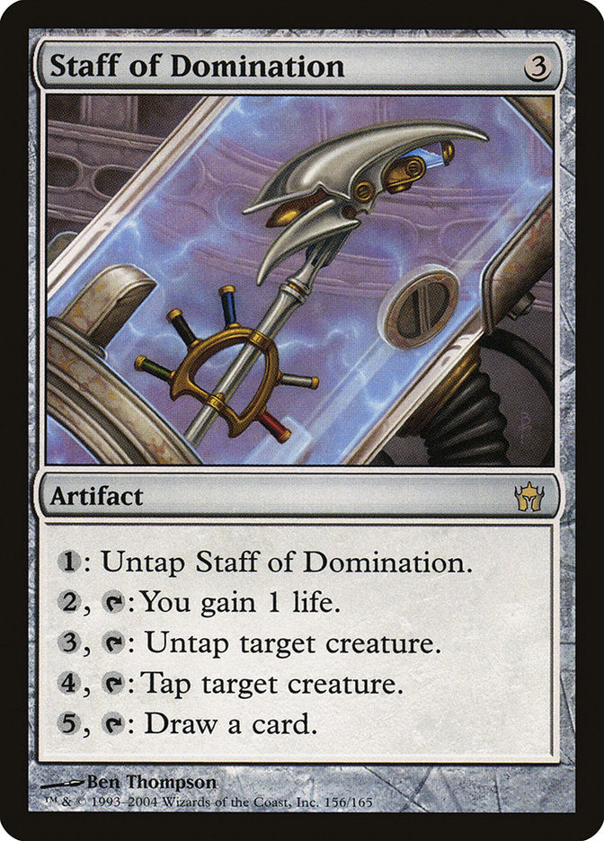 Staff of Domination [Fifth Dawn] | Golgari Games