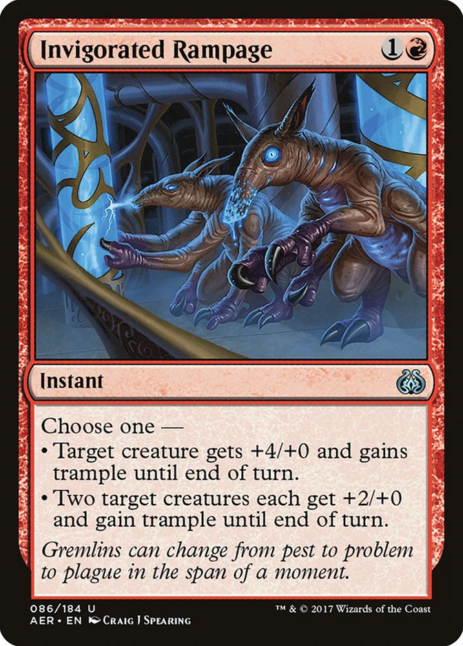 Invigorated Rampage [Aether Revolt] | Local Legends